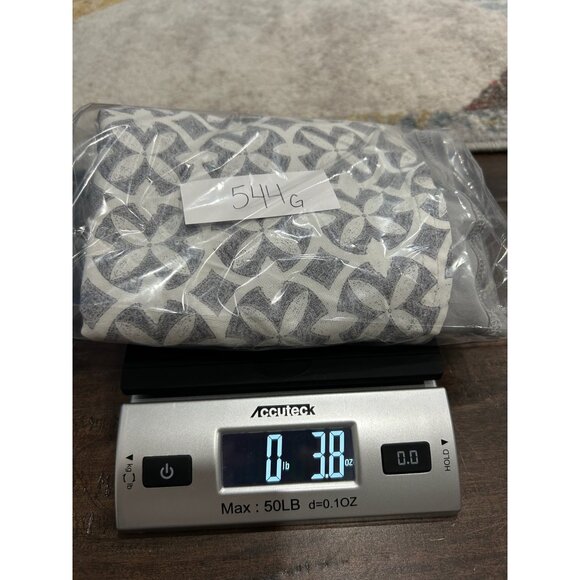 Gilligan & OMalley Gray White Floral Pattern Sleeveless Pajama Top XXL - Picture 9 of 10